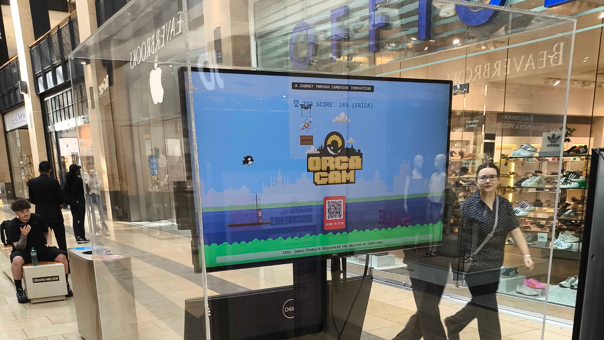 OrcaCam: Results of the QR-Powered Retro Game