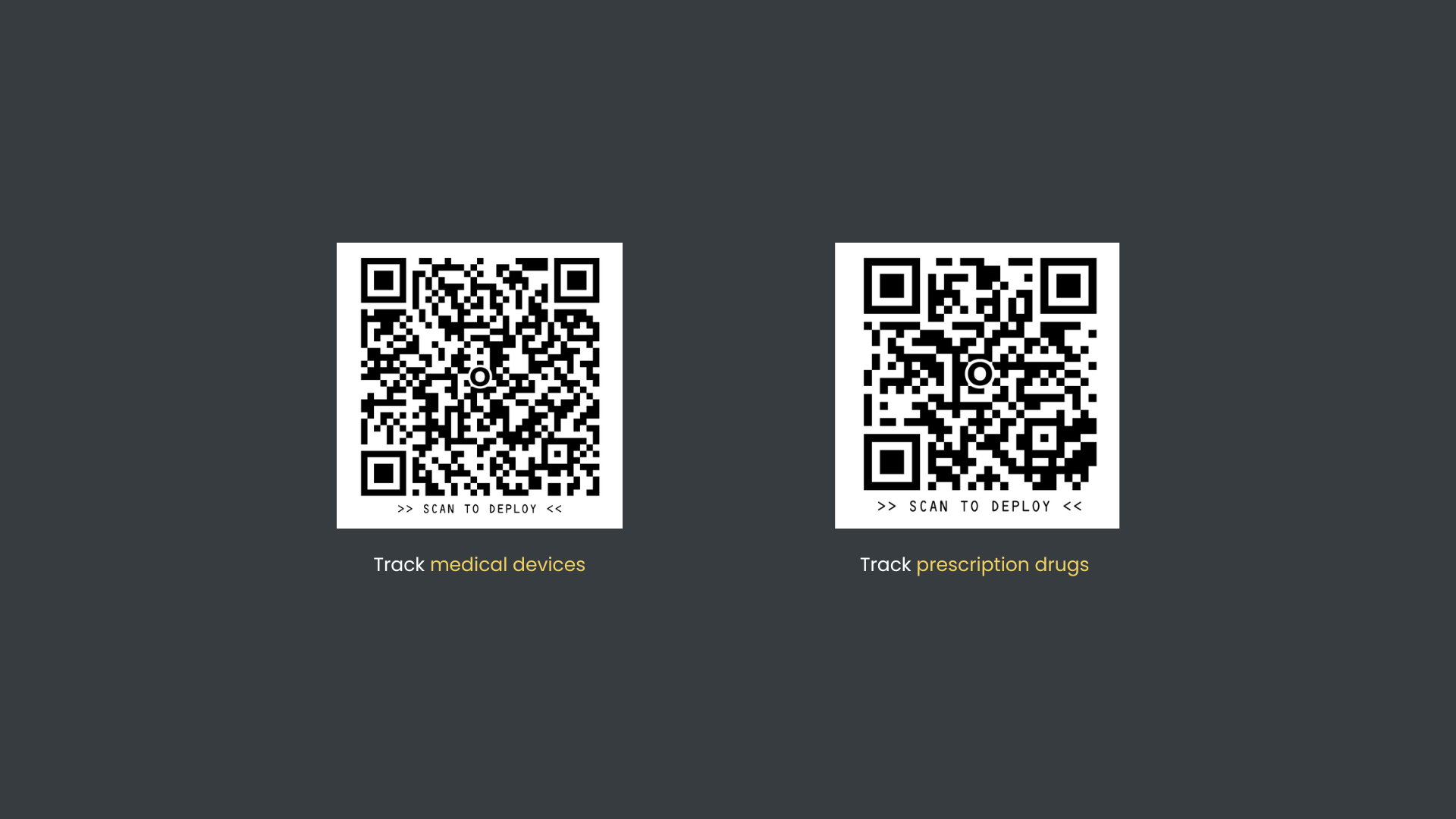 Scan QR codes to get started on Orca Scans medical solutions