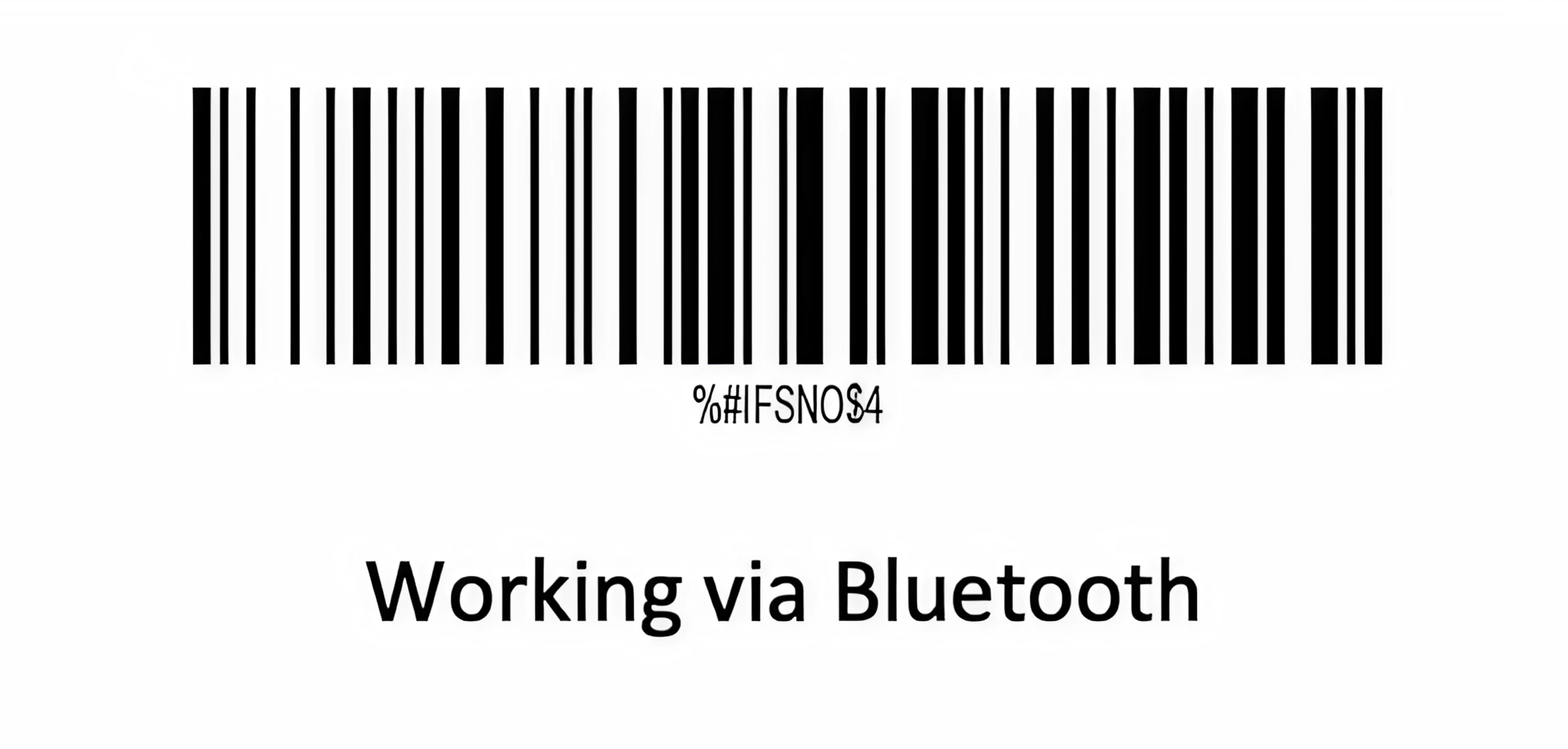 Barcode to enable Bluetooth connectivity for the NETUM C750 scanner