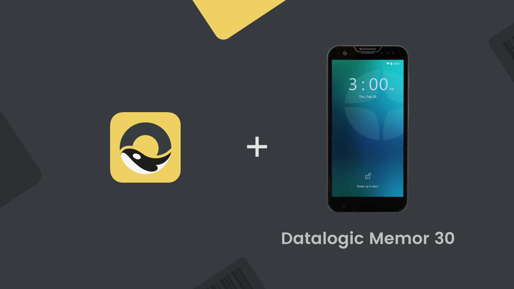 Datalogic Memor 30: Large-Screen Scanning with Orca Scan