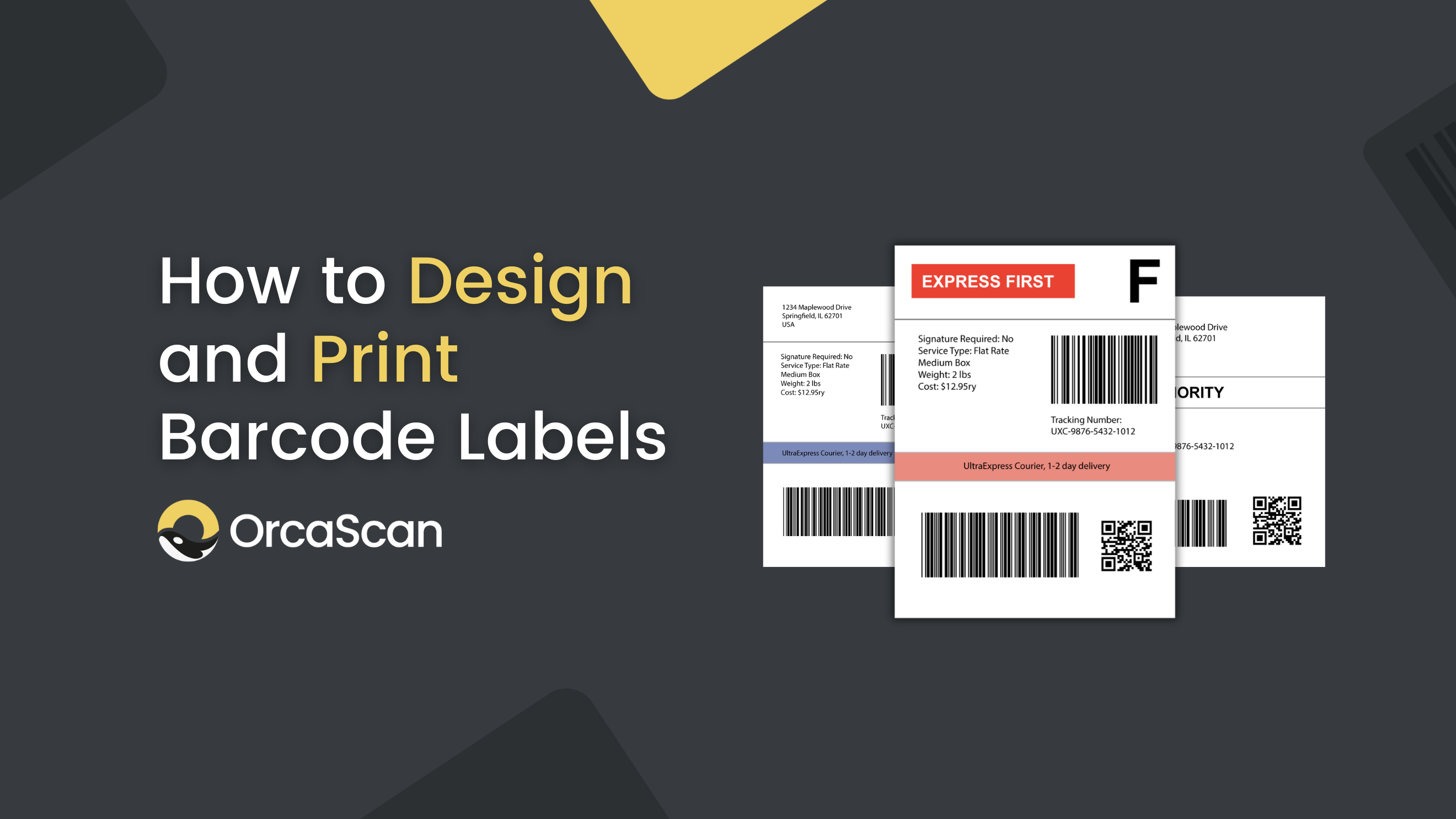 How to Design Barcode Labels with Orca Scan's Label Designer