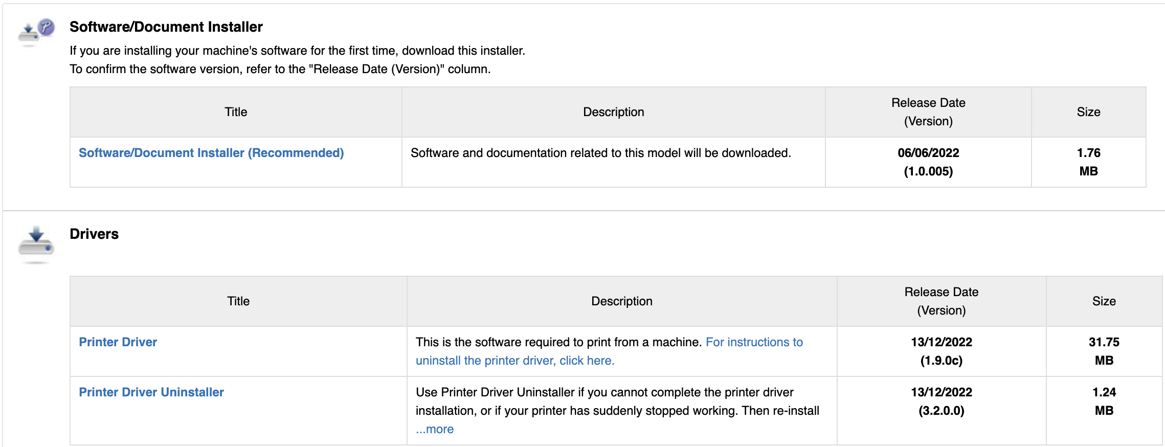 Install the Driver and Document installer.