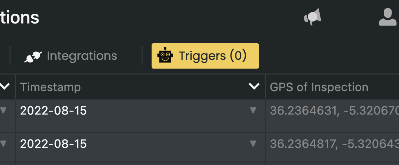 Open a sheet, click Triggers and 'add trigger'.