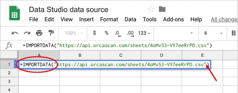 Visualising barcode data using Google Data Studio