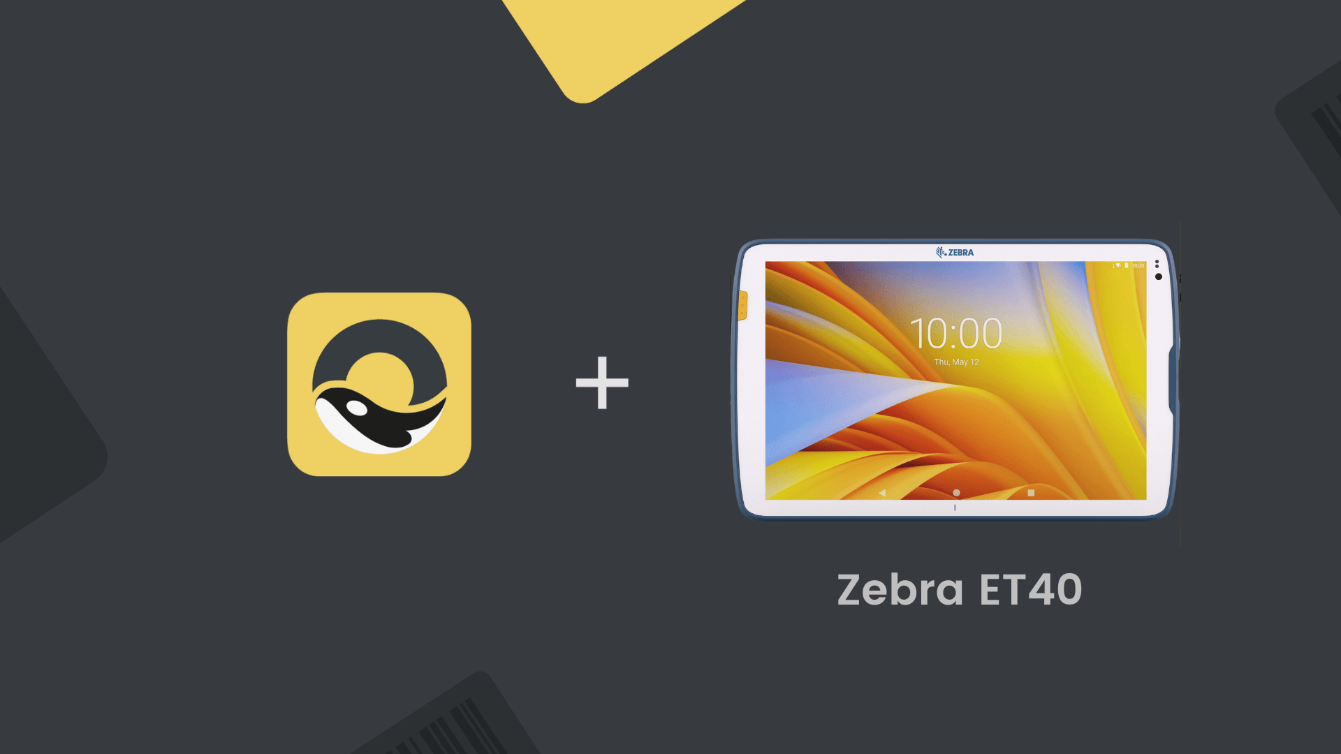 Using the Zebra ET40 scanner with Orca Scan