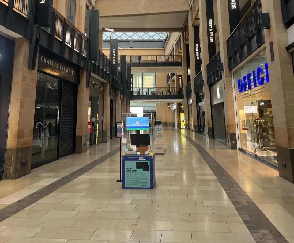 OrcaCam at the Grand Arcade Exhibit