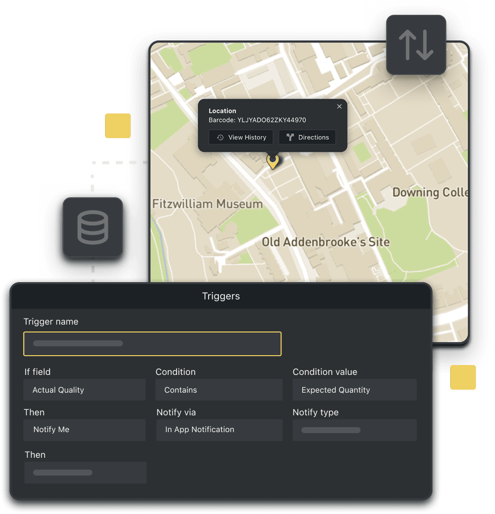 Cylinder Tracking System features