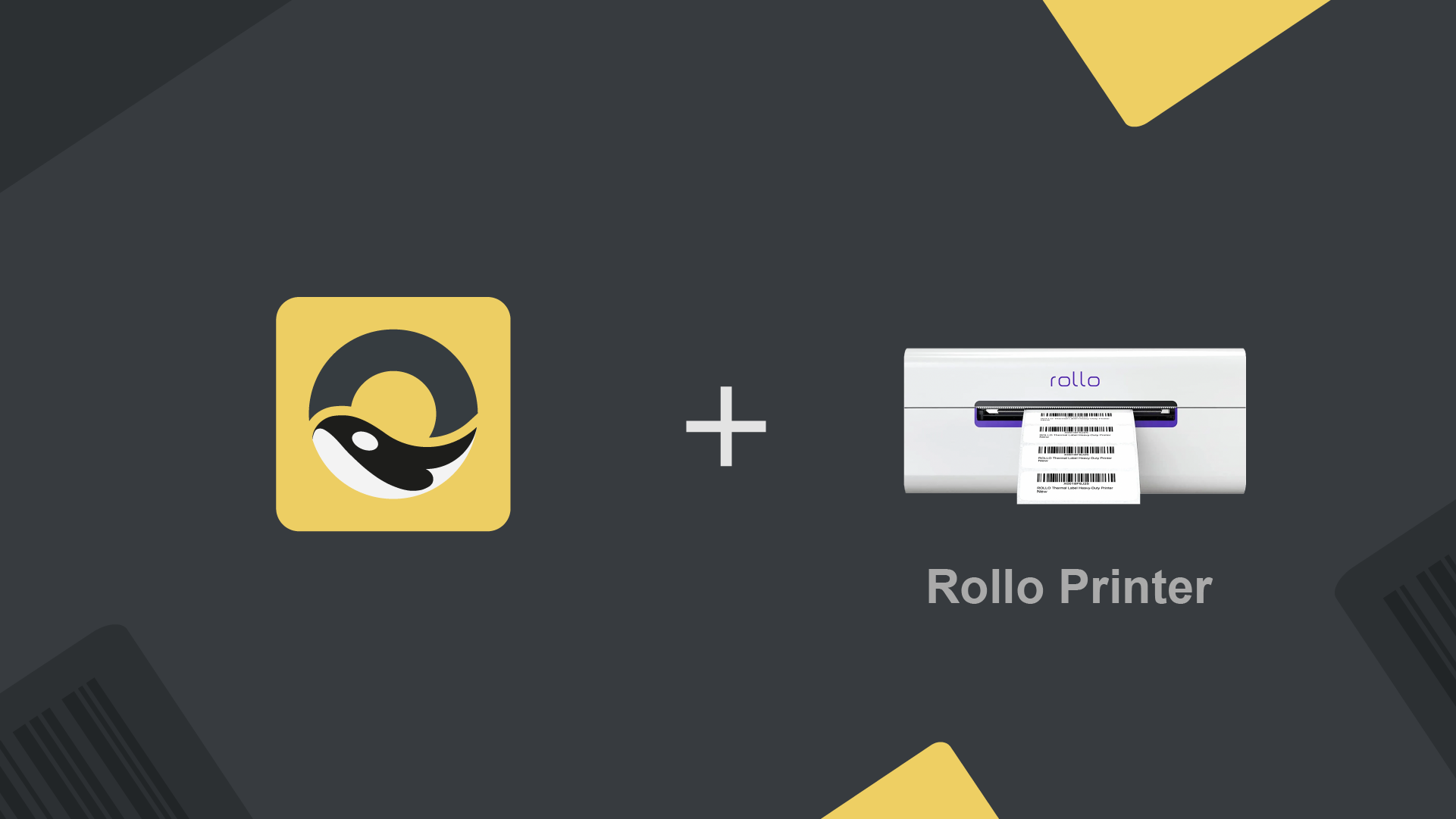 How to print barcodes on Rollo Wireless printer